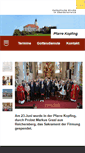 Mobile Screenshot of pfarre-kopfing.at